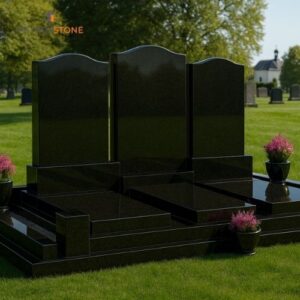 Absolute Black Full Family Granite Kerb Ensemble