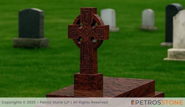 Celtic Cross Granite Memorial