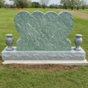 Marina Verde Custom Shape Upright Granite Headstones